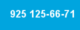 925 125-66-71 925 125-66-71
